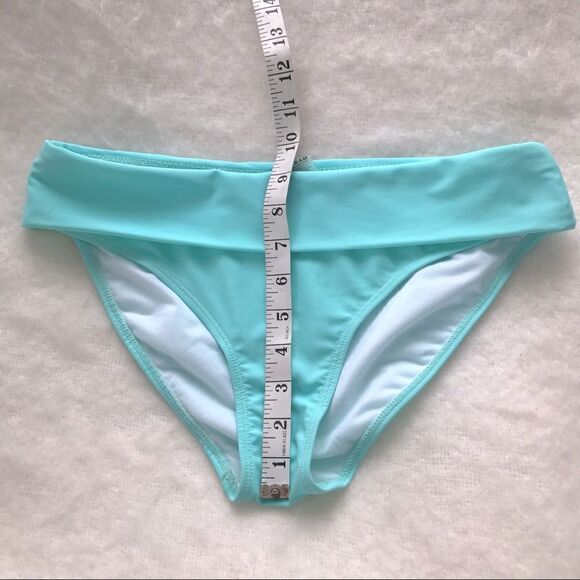 Shein Teal Bathing Suit Swim Bikini Bottoms - Picture 3 of 6